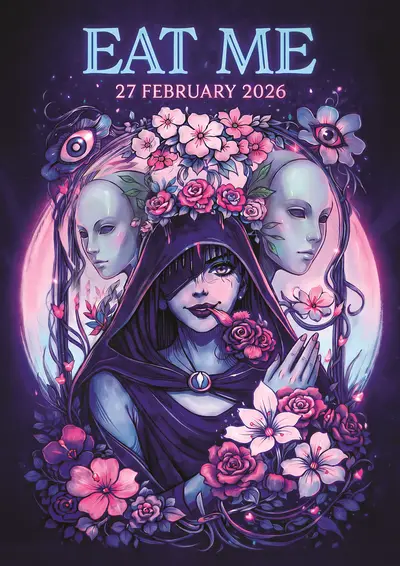 EAT ME - EDM event at TBA - your favourite secret location in Berlin