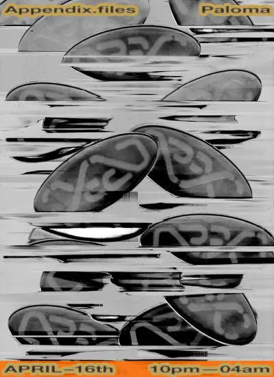 Appendix.files Label Night* - EDM event at Paloma in Berlin