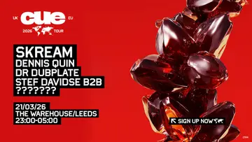 CUE w. Skream, Dennis Quin, Dr Dubplate, Stef Davidse at The Warehouse CUE w. Skream, Dennis Quin, Dr Dubplate, Stef Davidse at The Warehouse