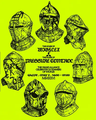 20 Years of Wigflex x pressure control - EDM event at Gaffe in London