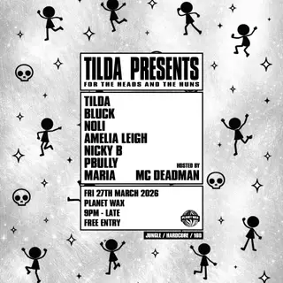 TILDA PRESENTS:FOR THE HEADS & THE HUNS London 2026 | Tickets & Lineup - EDM news article TILDA PRESENTS:FOR THE HEADS & THE HUNS London 2026 | Tickets & Lineup - EDM news article