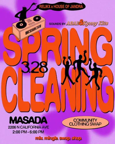 Spring Cleaning Clothing Swap - EDM event at Masada in Chicago