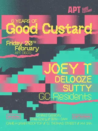 Good Custard in the APT - 6th Birthday Loft Party at APT Disco