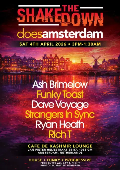 The Shakedown - EDM event at Kashmir Lounge in Amsterdam