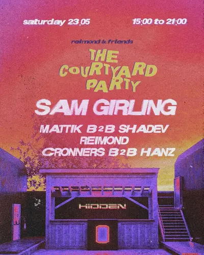 Reimond & Friends presents: The Courtyard Party - EDM event at Hidden in Manchester