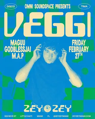 Omni Soundspace presents VEGGI at ZeyZey