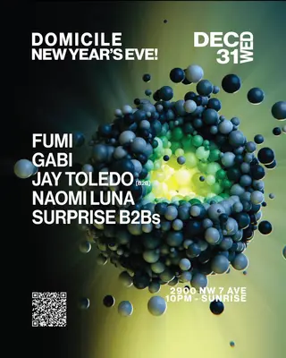  New Year's Eve: FUMI at Domicile