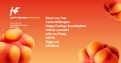Happy Feelings Kingsnight Festival 2026 - EDM event at Graanfabriek in Groningen