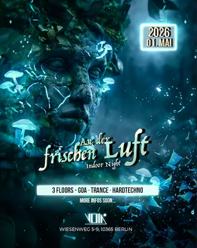 An der frischen Luft Indoor Night - EDM event at Void Club in Berlin