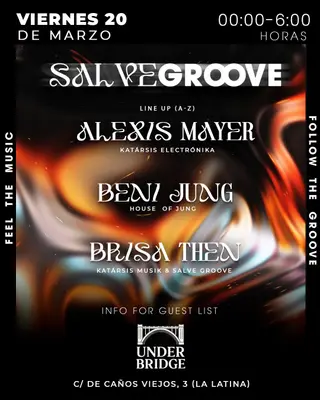 SalveGroove x Under Bridge at Under Bridge Madrid SalveGroove x Under Bridge at Under Bridge Madrid