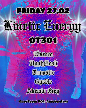 Kinetic Energy at OT301 Kinetic Energy at OT301