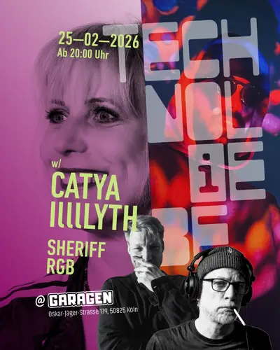 TECHNOLiEBE #AmMittwoch TECHNOLiEBE #AmMittwoch - EDM event at Garagen in Cologne