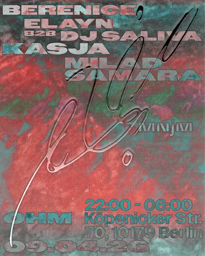 MNJM - EDM event at OHM in Berlin