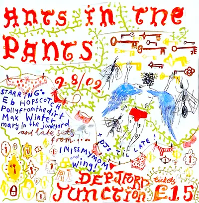 Ants in the Pants All Night Long: A mary in the junkyard special - EDM event at Deptford Junction in London