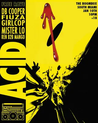 Boom Miami presents ACID at The Boombox