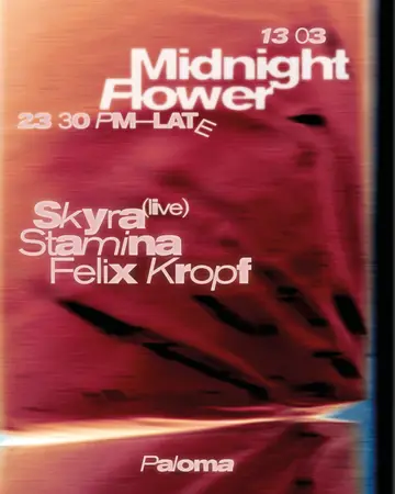 Midnight Flower at Paloma Midnight Flower at Paloma