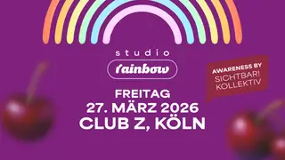 studio rainbow #7: techno for queers and friends at Club Zimmermanns studio rainbow #7: techno for queers and friends at Club Zimmermanns