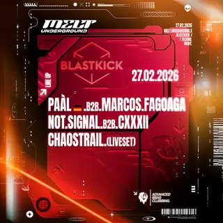 meltunderground x blastkick at Melt Underground
