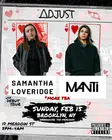 ADJUST: Samantha Loveridge & MANTi thumbnail ADJUST: Samantha Loveridge & MANTi thumbnail