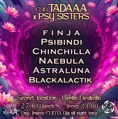 Tadaaa Kollektiv x Psy-Sisters IWD Berlin - EDM event at TBA in Berlin