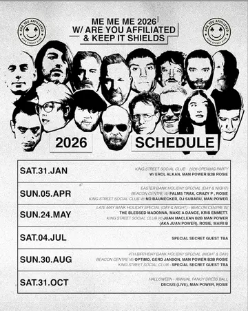 Keep It Shields Day & Night with Optimo, Gerd Janson, Man Power, ROSIE and surprise guests at Are You Affiliated Keep It Shields Day & Night with Optimo, Gerd Janson, Man Power, ROSIE and surprise guests at Are You Affiliated