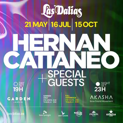 Hernan Cattaneo Hernan Cattaneo - EDM event at Akasha Las Dalias Club - Ibiza in Ibiza