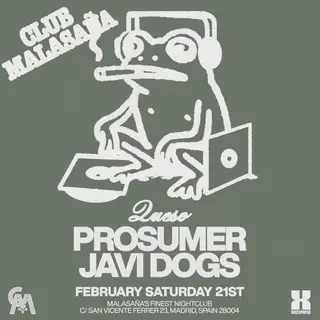 queso feat. Prosumer at Club Malasaña