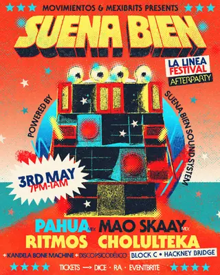 Suena Bien with Pahua, Mao Skaay & Ritmos Cholulteka at Hackney Bridge