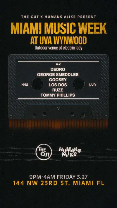 The Cut vs Humans Alike Showcase - EDM event at TBA - Uva Wynwood  in Miami