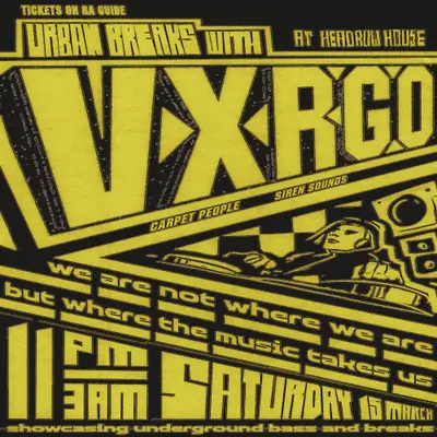 Urban Breaks with VXRGO - EDM event at Headrow House in Leeds