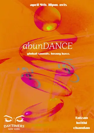 abunDANCE - global sounds, heavy bass at Eris abunDANCE - global sounds, heavy bass at Eris