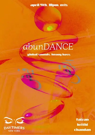 abunDANCE - global sounds, heavy bass abunDANCE - global sounds, heavy bass - EDM event at Eris in New York