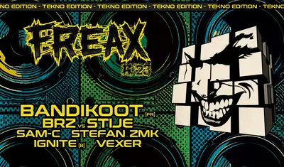 FreaX - Tekno Edition - EDM event at De Helling in Utrecht