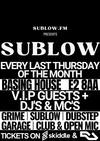 SUBLOW.FM - EDM event at Basing House in London
