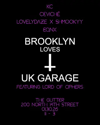 BK Loves UKG Monthly Party at The Gutter