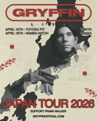 Gryffin - JAPAN TOUR 2026 at Toyosu PIT Gryffin - JAPAN TOUR 2026 at Toyosu PIT