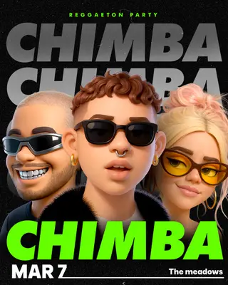 Chimba (18+) → Reggaeton Party at The Meadows