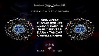 Ryzm Invite La Volta + Shymen at La Java