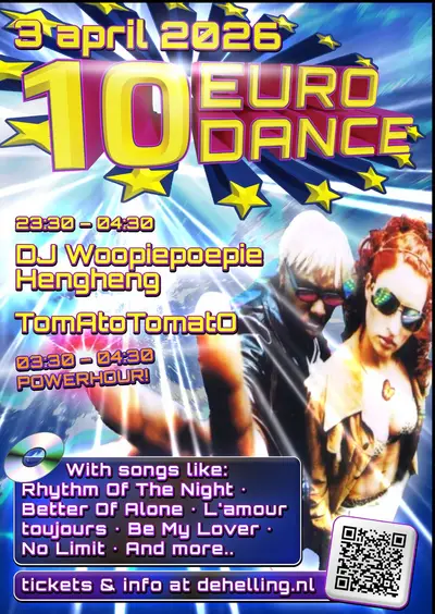 10EURODANCE - EDM event at De Helling in Utrecht