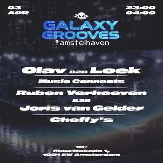 Galaxy Grooves at Amstelhaven Galaxy Grooves at Amstelhaven