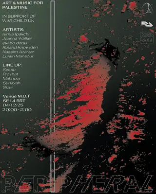 PERIPHERAL: Art & Music Fundraiser for Palestine at M.O.T