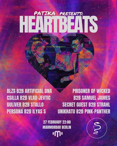 PATIKA presents: Heartbeats - EDM event at Marmorbar in Berlin