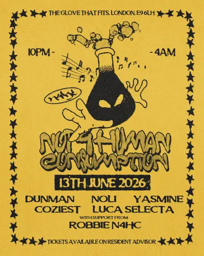 N4HC at TGTF - EDM event at The Glove That Fits in London