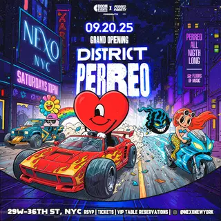 The #1 Reggaeton Club in Midtown - DISTRICT PERREO - Latin Dance Party at Nexo