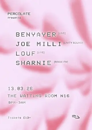 Benyayer (Live) + Joe Milli + Louf (Live) + Sharnie at The Waiting Room Benyayer (Live) + Joe Milli + Louf (Live) + Sharnie at The Waiting Room