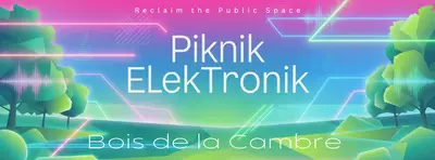 Piknik Elektronik Bois de La Cambre - EDM event at Bois de la Cambre / Ter Kameren in Brussels