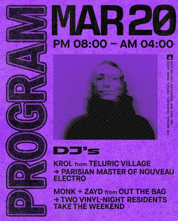 Outer Heaven presents: Krol at Outer Heaven Outer Heaven presents: Krol at Outer Heaven