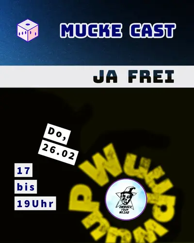 Mucke meets Cosmic Cast - Special Sendung Mucke meets Cosmic Cast - Special Sendung - EDM event at TBA - Radio & Twitch - LIVE in Berlin