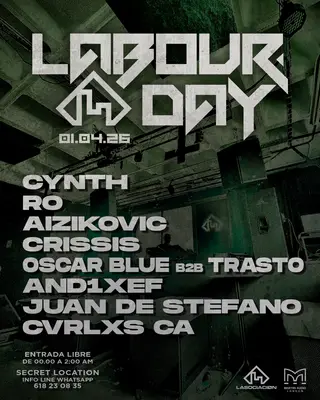 LABOUR DAY #2# (FILA ZERO) at Lasociaciøn LABOUR DAY #2# (FILA ZERO) at Lasociaciøn