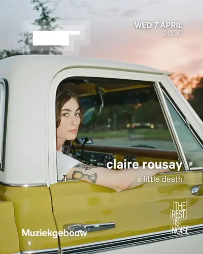 The Rest is Noise: claire rousay - EDM event at Muziekgebouw aan t' IJ in Amsterdam